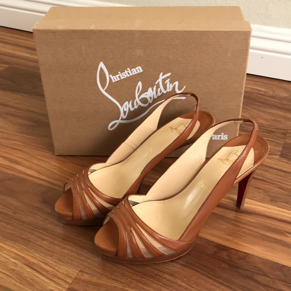 Christian Louboutin Slingback Heels